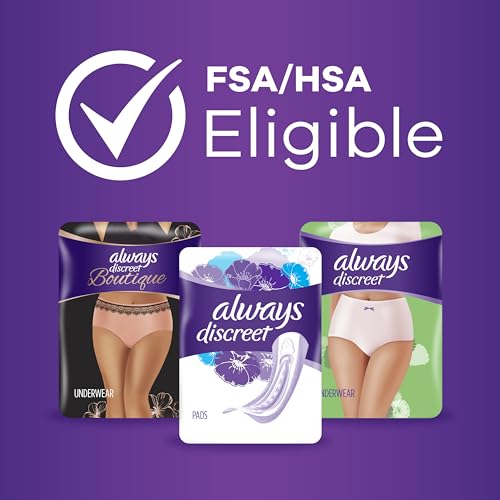 Always Discreet Adult Moderate Long Incontinence Pads, Up to 100% Leak Always DiscreetBuy Supplements Australia