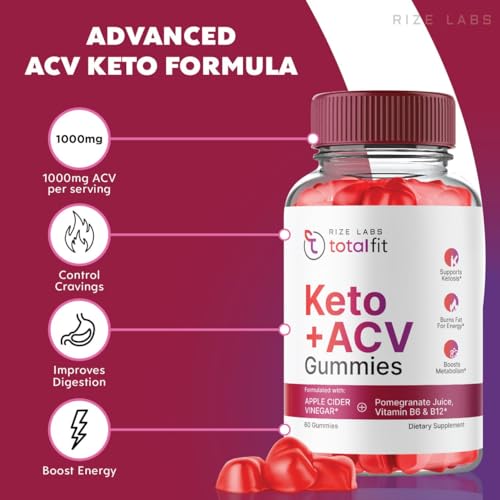 (2 Pack) Total Fit Keto ACV Gummies Advanced Weight Loss, Total Fit Keto ACV + BCB Gummies rize labsBuy Supplements Australia