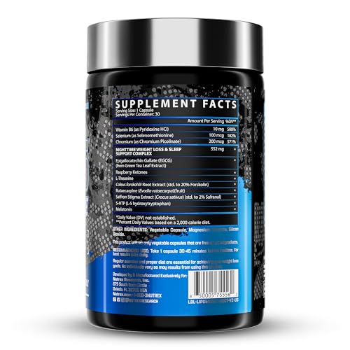 Nutrex Lipo 6 Nighttime Fat Burner | Melatonin Sleep Aid & Weight Loss Diet Pills Nutrex ResearchBuy Supplements Australia