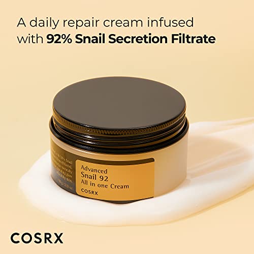 COSRX Snail Mucin 92% Moisturizer 3.52oz/ 100g, Daily Repair Face Gel COSRXBuy Supplements Australia