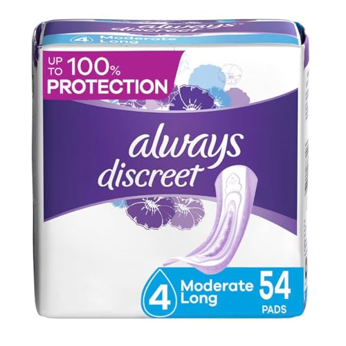 Always Discreet Adult Moderate Long Incontinence Pads, Up to 100% Leak Always DiscreetBuy Supplements Australia