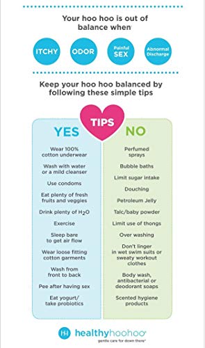 healthy hoohoo Gentle Feminine Foaming Cleanser - All Natural, Paraben- and Fragrance-free (5 fl oz) healthy hoohooBuy Supplements Australia
