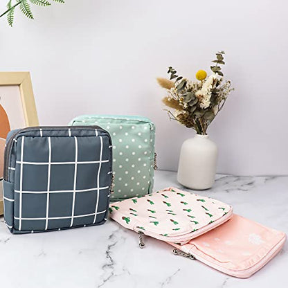 Sanitary Napkin Storage Bag,Portable Sanitary Napkin Storage Pouch Pack of 4 Reusable Menstrual Cup TuciykeBuy Supplements Australia