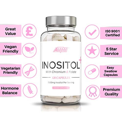 Myo-Inositol Capsules by Freak Athletics - Inositol Capsules with Chromium & Folate Freak AthleticsBuy Supplements Australia