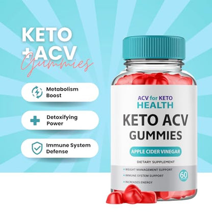 (3 Pack) ACV for Keto Health - Premium Apple Cider Vinegar Gummies – Natural Detox Hidden ElixirBuy Supplements Australia