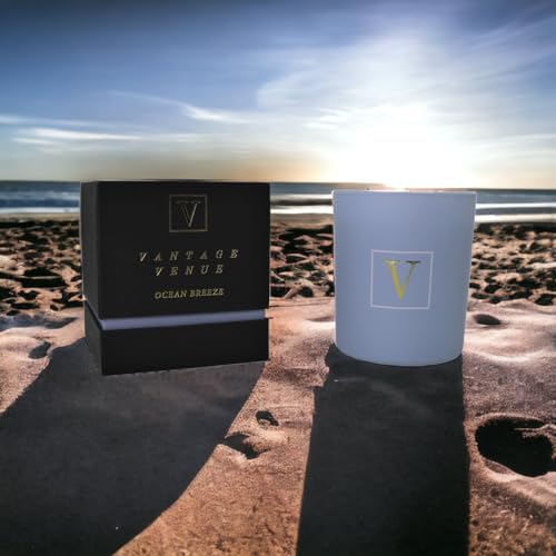 Vantage Venue - Premium Quality Wooden Wick Scented Candles | Aromatherapy Soy Wax Candle Vantage VenueBuy Supplements Australia