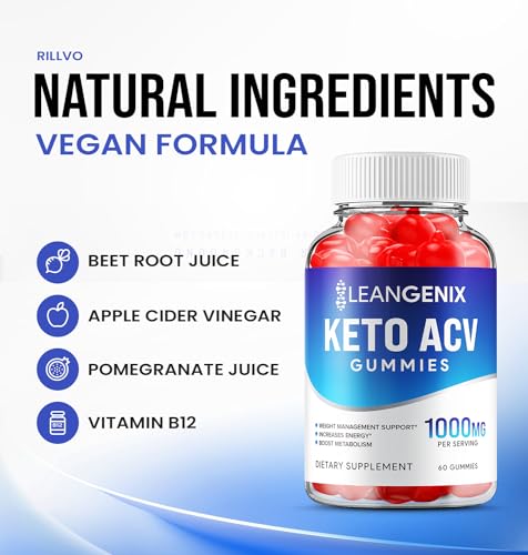 (2 Pack) LeanGenix Keto ACV Gummies - Official - Keto Lean Genix ACV Advanced Formula RillvoBuy Supplements Australia
