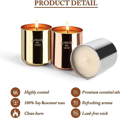 UCC Candles for Home Scented | Premium Aromatherapy Candles Gift Set for Women UCCBuy Supplements Australia