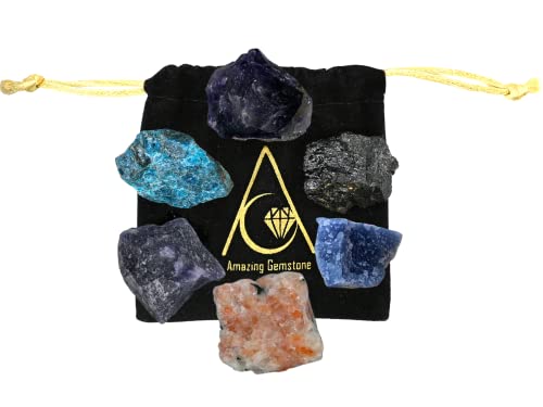 Weight Loss Crystals and Stone Sets Manifestation, Set of 6 Black Tourmaline, Amethyst Amazing GemstoneBuy Supplements Australia