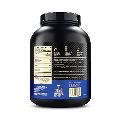 Optimum Nutrition Gold Standard 100% Casein Slow Digesting Protein Powder with Zinc Optimum NutritionBuy Supplements Australia