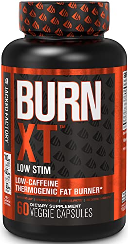 Jacked Factory Burn-XT Low Caffeine, Low Stim Weight Loss Supplement Jacked FactoryBuy Supplements Australia