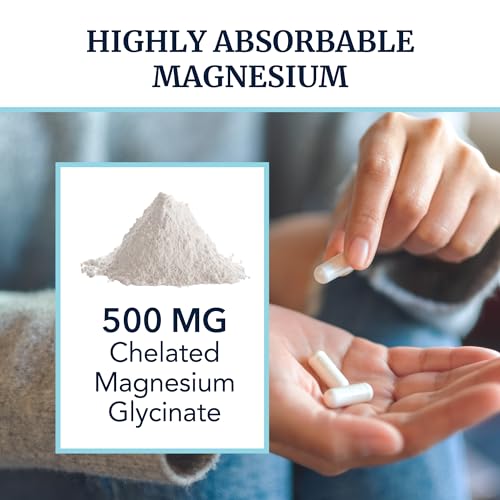 Magnesium Glycinate 500mg | Chelated Bisglycinate Complex for Muscle Relaxation Nobi NutritionBuy Supplements Australia