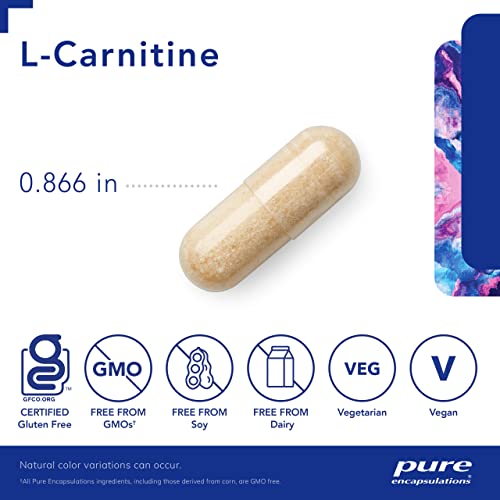 Pure Encapsulations L-Carnitine | Hypoallergenic Supplement for Cardiovascular and Endurance Support Pure EncapsulationsBuy Supplements Australia