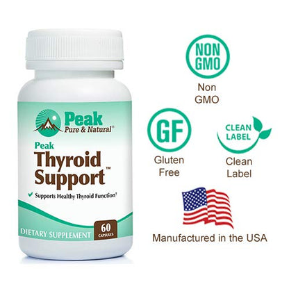 Peak Pure & Natural Thyroid Support Thyroid Supplement and Metabolism Booster to Support Peak Pure & NaturalBuy Supplements Australia