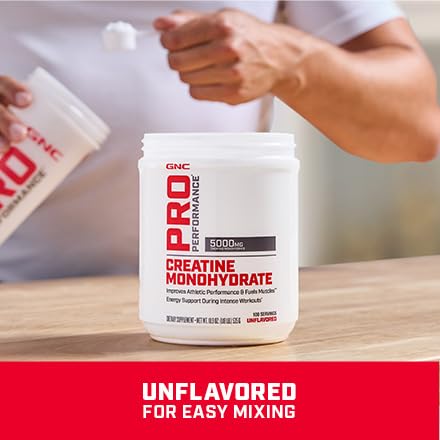 GNC Pro Performance Pro Performance Creatine Monohydrate - 50 Servings GNCBuy Supplements Australia