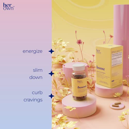 her own Boost, Helps Boost Energy, Supports Metabolism, Proprietary Thermogenic Blend her ownBuy Supplements Australia