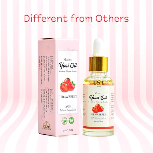 MERICH Natural Yoni Oil | Feminine Yoni Detox Oil | Naturally Scented Vaginal Oil | Restores pH Balance ANGELYCIABuy Supplements Australia