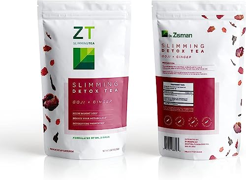 Dr. Zisman ZT Slimming - Goji-Ginger Detox Blend - Healthy Weight Management Organic Dr. Zisman ZT Slimming TeaBuy Supplements Australia