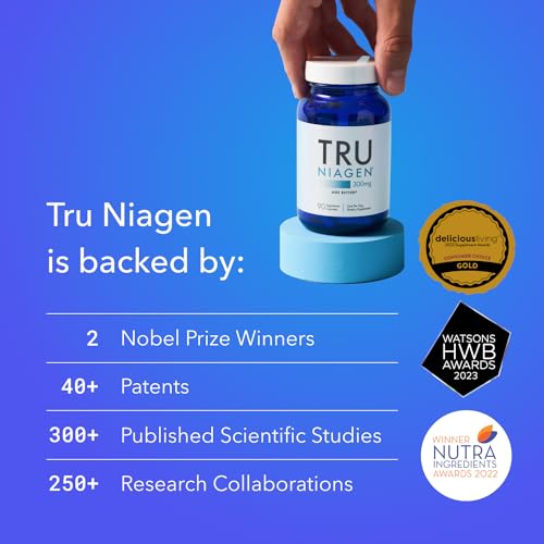 TRU NIAGEN 300mg | Patented Nicotinamide Riboside NAD+ Supplement | NR Supports TRU NIAGENBuy Supplements Australia