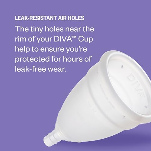 DivaCup - BPA-Free Reusable Menstrual Cup - Leak-Free Feminine Hygiene - Tampon and Pad DivaCupBuy Supplements Australia