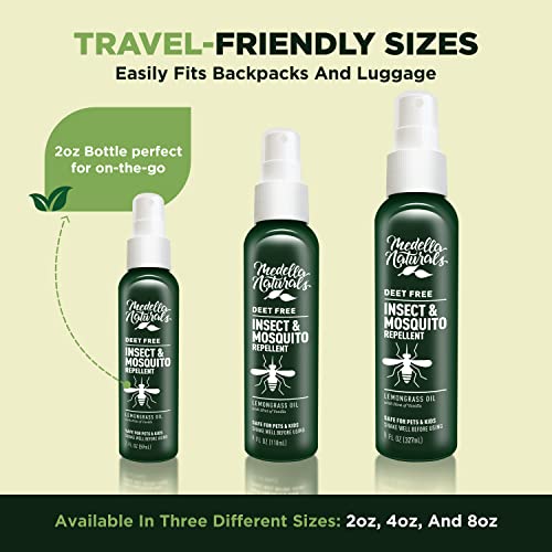 Deet-Free Insect & Mosquito Repellent Pack of 2 (8 oz) – Nice Smelling Medella NaturalsBuy Supplements Australia