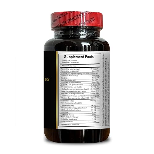 Joint Matrix PRO Natural Complex - Joint Support Supplement for Women, Support Joint Function and Mobility - 1 Bottle 90 Tablets OLANTA TRADE SOLUTIONBuy Supplements Australia
