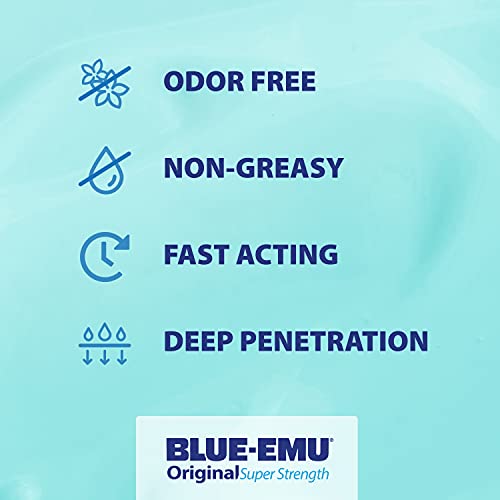 Blue-Emu Original Super Strength Cream, Soothing Muscle & Joint Support, 4 Oz BLUE-EMUBuy Supplements Australia