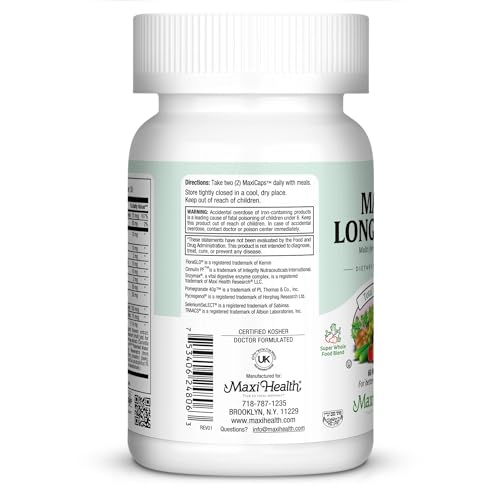 Mens Multivitamin 50 Plus – Daily Multivitamin for Men Over 50 with Vitamin B12, A, D, C, Zinc, Magnesium & More – Energy, Immune & Heart Support Mens Multi Vitamins - Non-GMO – 60 Capsules Maxi HealthBuy Supplements Australia