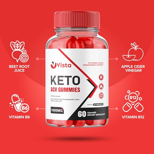 (2 Pack) Vista Keto Acv Gummies - Official Formula, Vegan - Vista Keto + Acv Gummies HealthlyBuy Supplements Australia