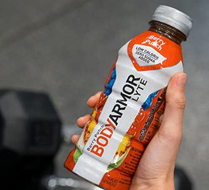 BODYARMOR LYTE Sports Drink Low-Calorie Sports Beverage, Berry Punch, Coconut BODYARMORBuy Supplements Australia