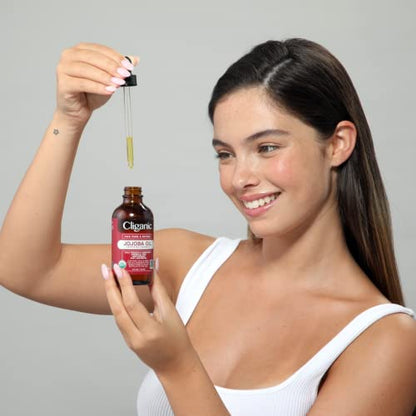 Cliganic Organic Jojoba Oil, 100% Pure (4oz) | Moisturizing Oil for Face, Hair, Skin & Nails CliganicBuy Supplements Australia