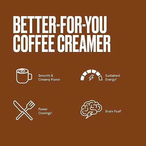 Bulletproof Hazelnut Creamer, 14.8 Ounces, Keto Coffee Creamer with MCT Oil and Grass BulletproofBuy Supplements Australia