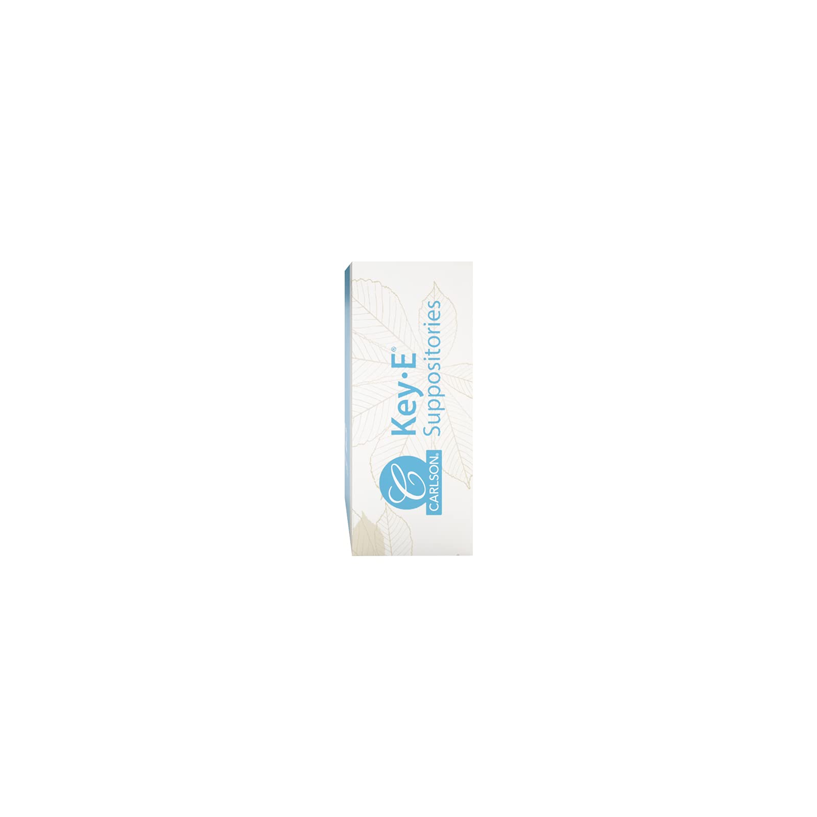 Carlson - Key-E Suppositories, 30 IU Vitamin E Suppository, Lubricates Dry Areas, Treatment CarlsonBuy Supplements Australia