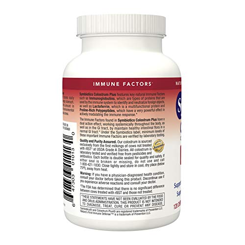 Symbiotics Colostrum 120ct Chewables Plus - Immunity Support for Adult & Kids SymbioticsBuy Supplements Australia