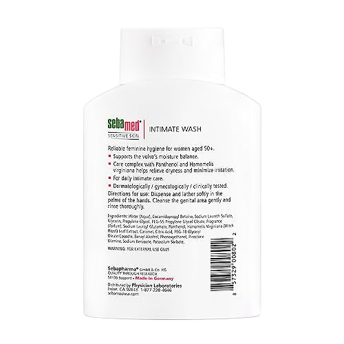 Sebamed Feminine Intimate Wash Menopause, pH 6.8 SEBAMEDBuy Supplements Australia