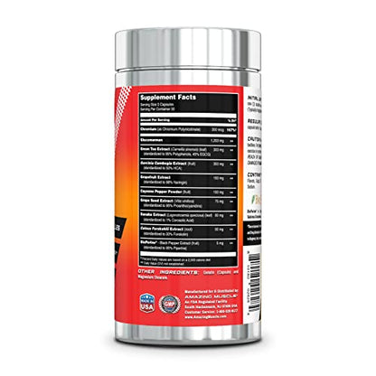 Amazing Muscle Lean 10 Burner - 90 Capsules - 30 Servings - Helps to Preserve Muscle Amazing NutritionBuy Supplements Australia