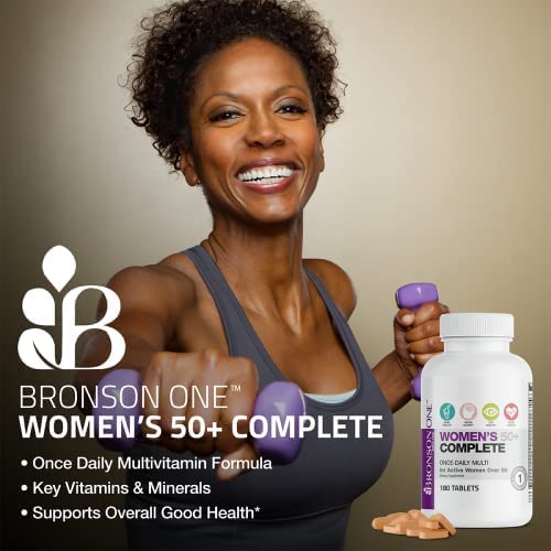 Bronson ONE Daily Women’s 50+ Complete Multivitamin Multimineral, 90 Tablets BronsonBuy Supplements Australia