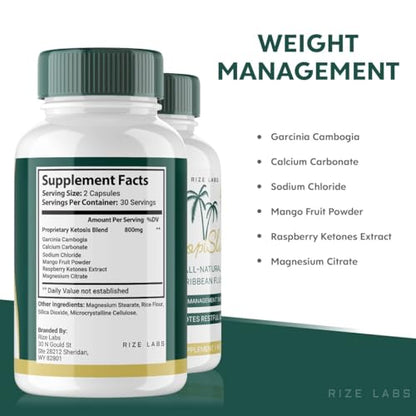 rize labs (5 Pack Tropislim Weight Loss Supplement, Tropislim Capsules for Total Body rize labsBuy Supplements Australia