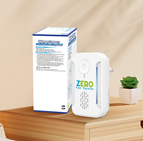 Ultrasonic Pest Repeller, Indoor Ultrasonic Repellent for Roach, Rodent ZEROPESTBuy Supplements Australia