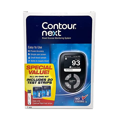 CONTOUR NEXT Blood Glucose Monitoring System – All-in-One Kit AscensiaBuy Supplements Australia