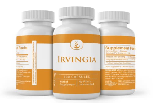 PURE ORIGINAL INGREDIENTS Irvingia, (100 Capsules) Always Pure, No Additives Or Fillers PURE ORIGINAL INGREDIENTSBuy Supplements Australia