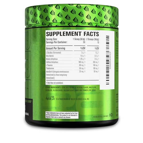 NITROSURGE Pre Workout Supplement - Endless Energy, Instant Strength Gains Jacked FactoryBuy Supplements Australia