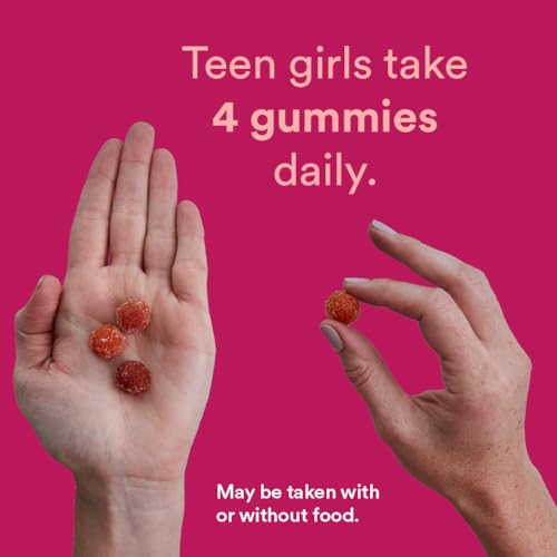 SmartyPants Teen Girl Multivitamin Gummies: Omega 3 Fish Oil (EPA/DHA), Vitamin D3 SmartyPantsBuy Supplements Australia
