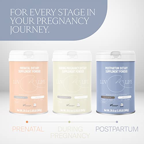 LUV&LIFE Postpartum Vitamin Supplement Powder Vanilla Flavored Has Postnatal Multivitamins LUV&LIFEBuy Supplements Australia