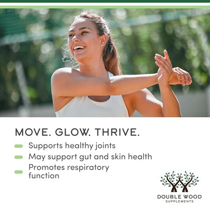 Boswellia Serrata - 240 Capsules (Max Strength 1,000mg of 65% Boswellic Acid Extract) Boswellia Extract Capsules (Joint Support Supplement for Joint Health) Third Party Tested by Double Wood Double Wood SupplementsBuy Supplements Australia