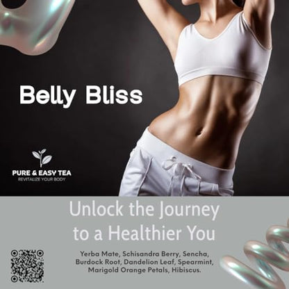 Pure And Easy Tea, Belly Bliss, Cleanse & Detox Tea, Supports Healthy Weight, Helps Reduc Pure And Easy TeaBuy Supplements Australia