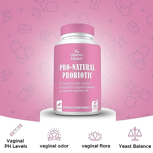 The Vitamin Kitchen Vaginal Probiotics for Women – Pro-Natural Women Probiotic–5 Billion The Vitamin KitchenBuy Supplements Australia