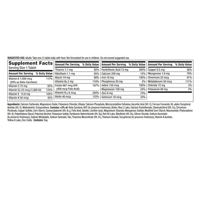 Centrum Multivitamin Tablet for Women, Multivitamin/Multimineral Supplement with Iron, Vitamin D3, B Vitamins and Antioxidant Vitamins C and E CentrumBuy Supplements Australia