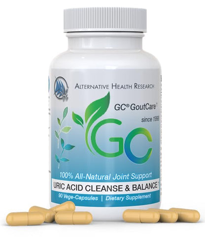 GC® GoutCare: Uric Acid Control | Uric Acid Prevention | Joint Health Supplement | Joint Relief | with Turmeric, Celery Seed Extract, Milk Thistle and More | 90 Capsules per Bottle | Non-GMO Alternative Health Research LLCBuy Supplements Australia