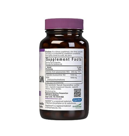 BlueBonnet Vegetarian Glucosamine Plus MSM Supplement, 120 Count ('743715011151) BlueBonnetBuy Supplements Australia